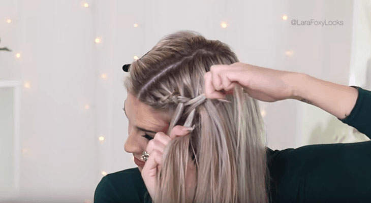 STEP 4: CREATE YOUR DUTCH BRAIDS