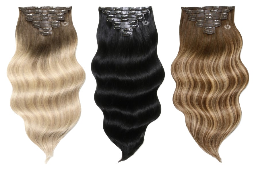 Luxury human hair extensions Foxy Locks