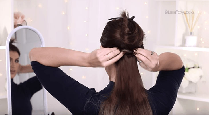 STEP 1: CLIP IN YOUR HAIR EXTENSIONS